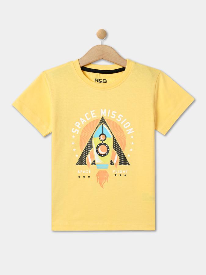 R&B Boys Yellow T-Shirts