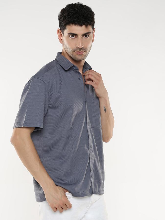 Men Self Design Casual Shirt image number 1