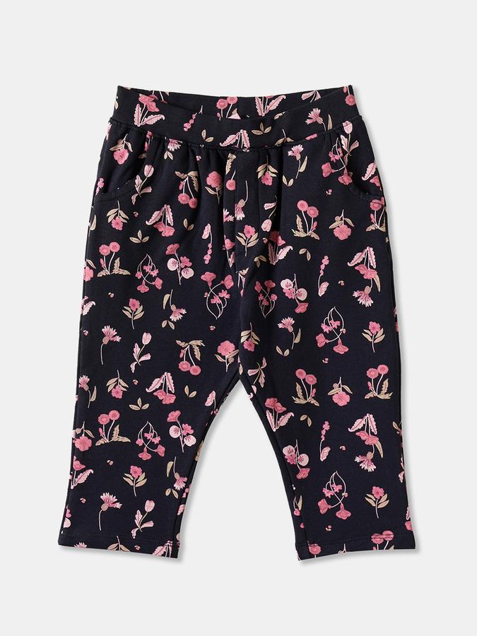 R&B Girls' Pink Printed Co-ord Set