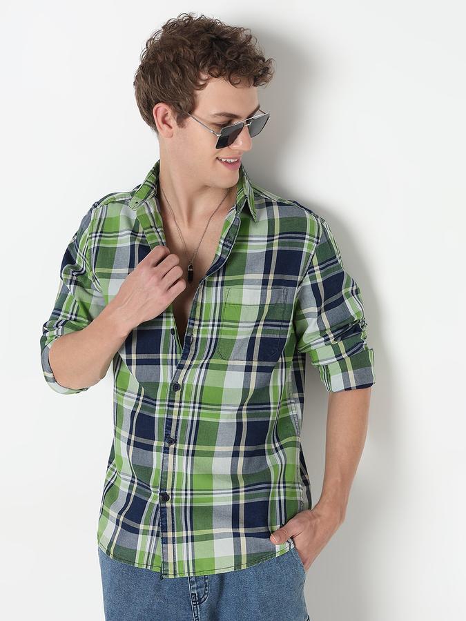 R&B MENS CASUAL Long Sleeve SHIRT-REGULAR FIT
