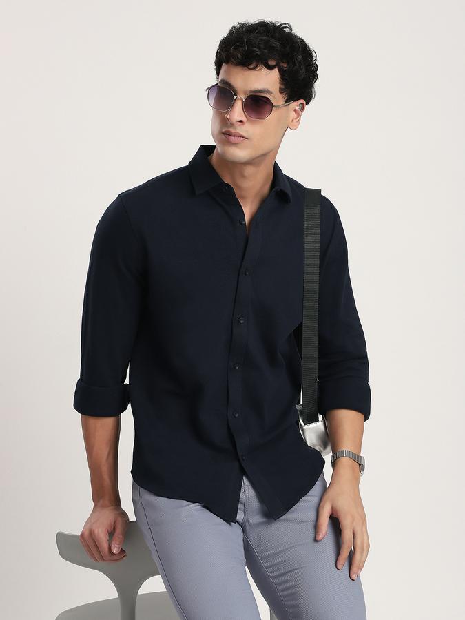 R&B Men's Navy Shirt