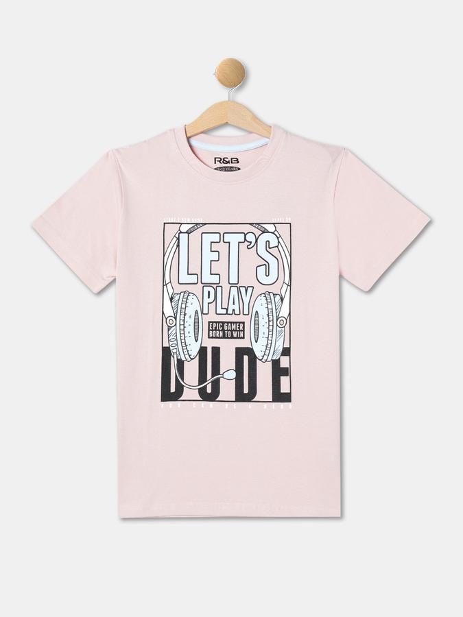 R&B Boys Peach T-Shirts image number 0