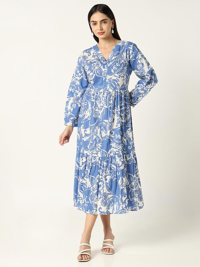 Women Western Wear Floral Dress image number 1