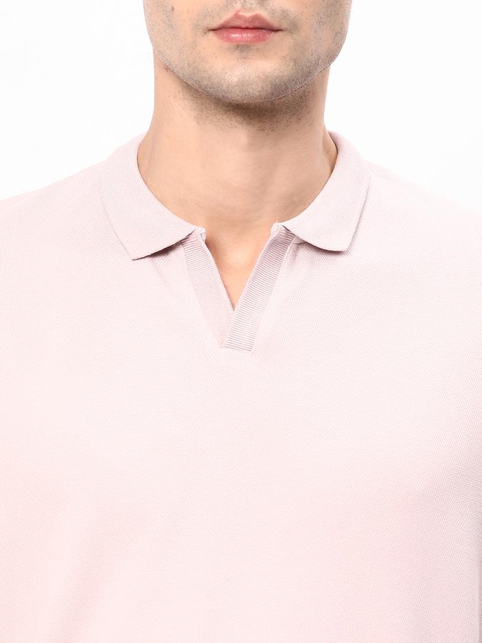 R&B Men's Fashion Polo With Contrast Tipping image number 3
