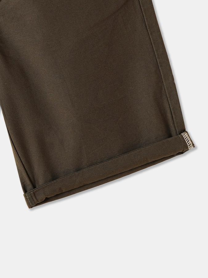 Boys Cotton Regular Fit Mid Waist Woven Shorts