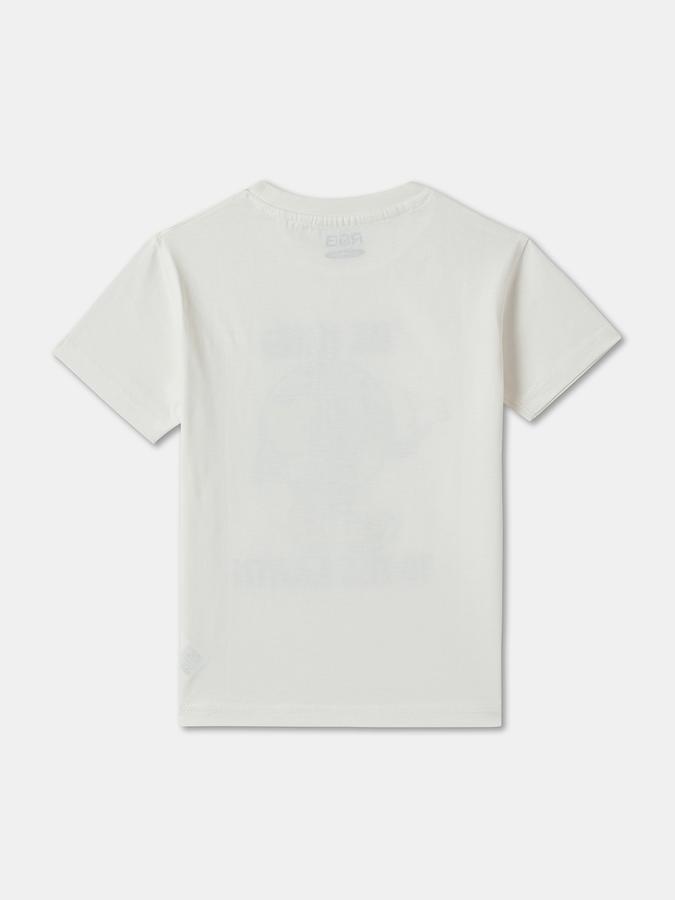 Boys Printed Pure Cotton Regular T Shirt image number 1