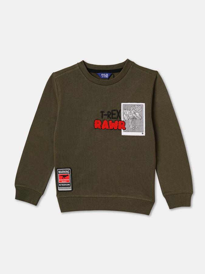 Boys Casual Sweatshirt Track Pants  image number 2