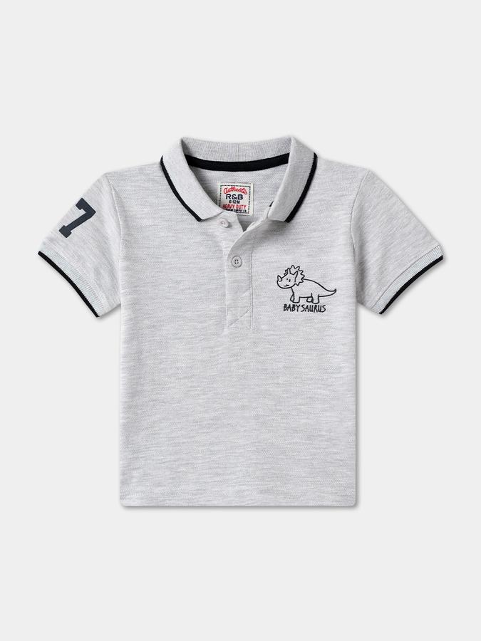 Baby Boys Printed Pure Cotton Regular T Shirt image number 0