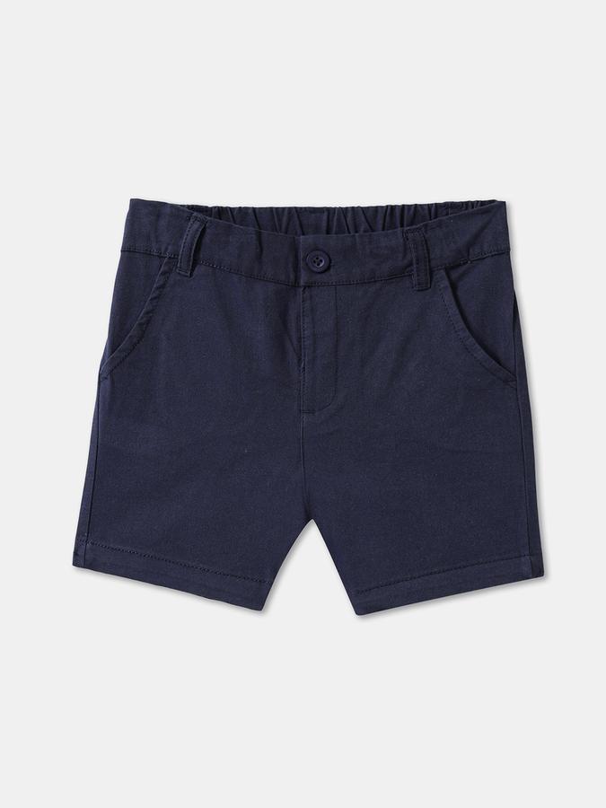 Boys Striped Polo T-shirt with Shorts Fashion Set