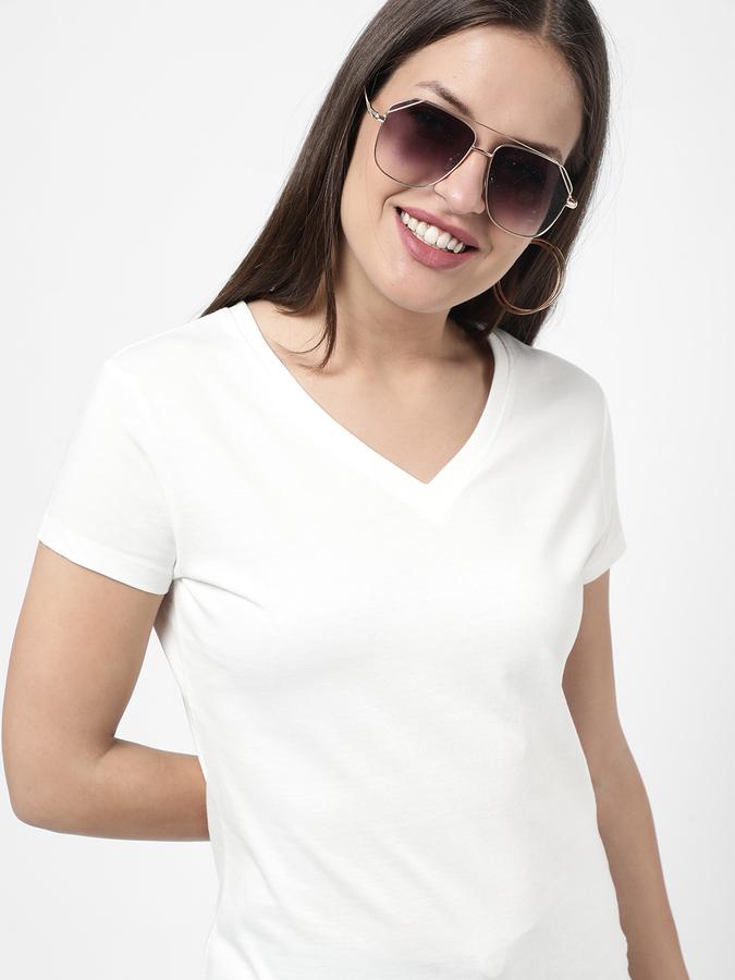 R&B Women's Basic Solid T-Shirt image number 0