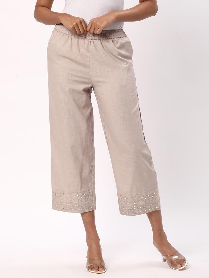 Women Relaxed Fit Palazzos image number 0