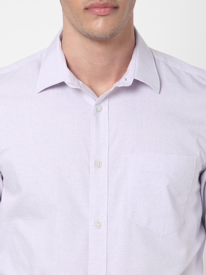 R&B Purple Men Casual Shirts image number 3