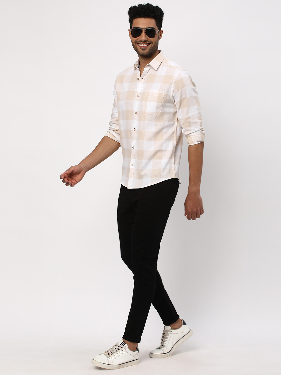 Checked Slim Fit Shirt image number 1
