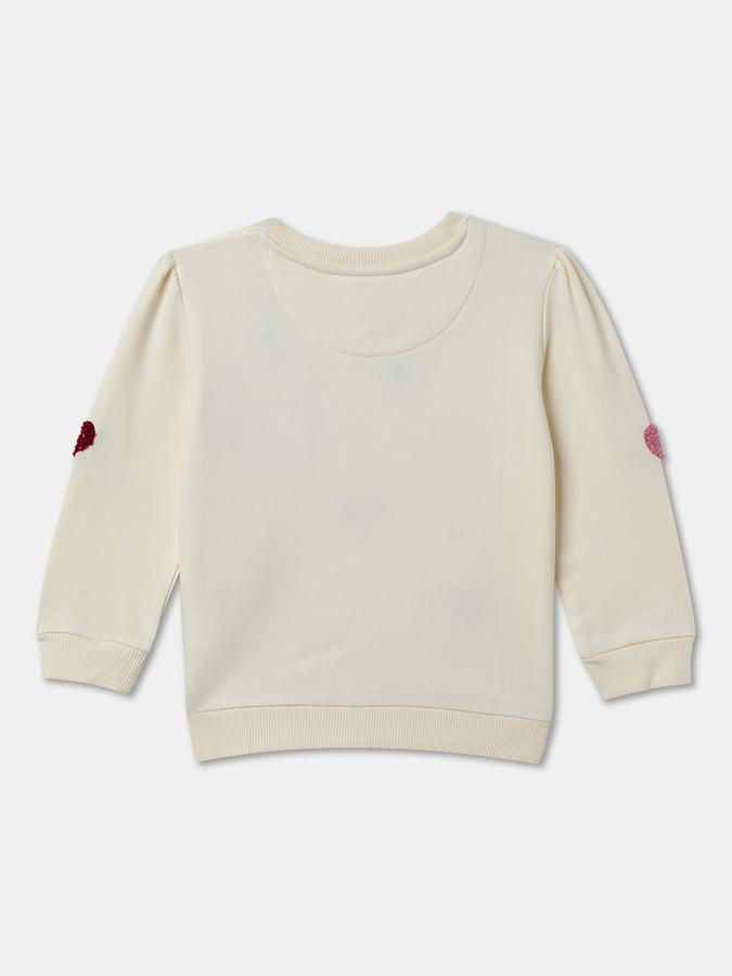 Full Sleeve Printed Baby Girls Sweatshirt image number 1