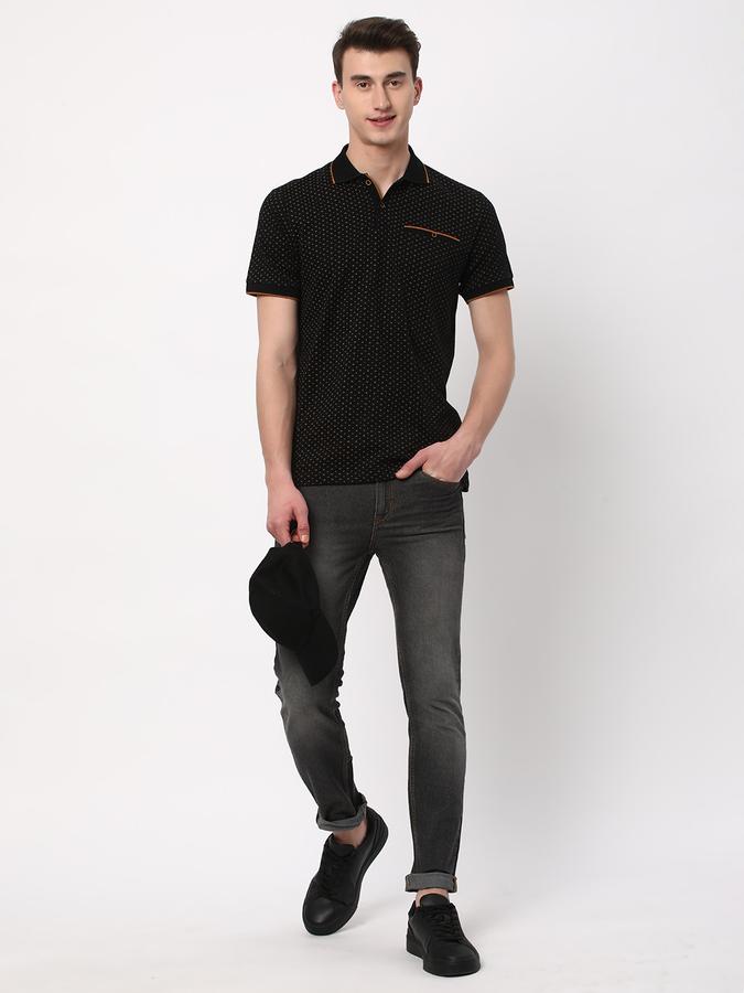 Men Regular Fit Polo T-Shirt image number 1