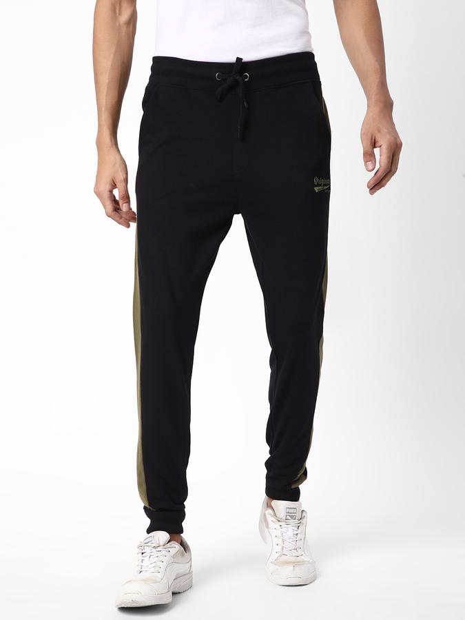 R&B Men Black Bottemwear