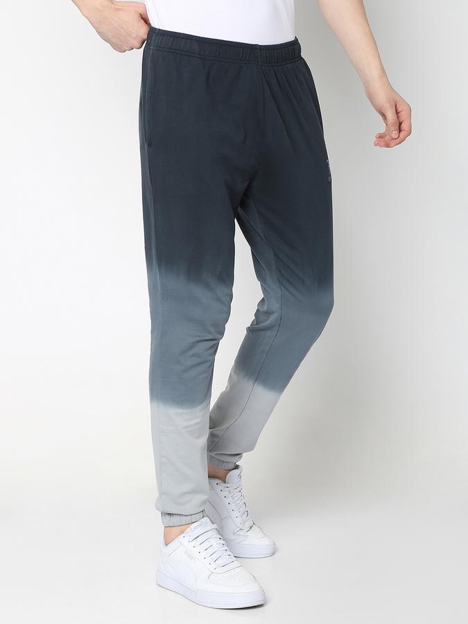 Men Ombre Print Cotton Joggers image number 2