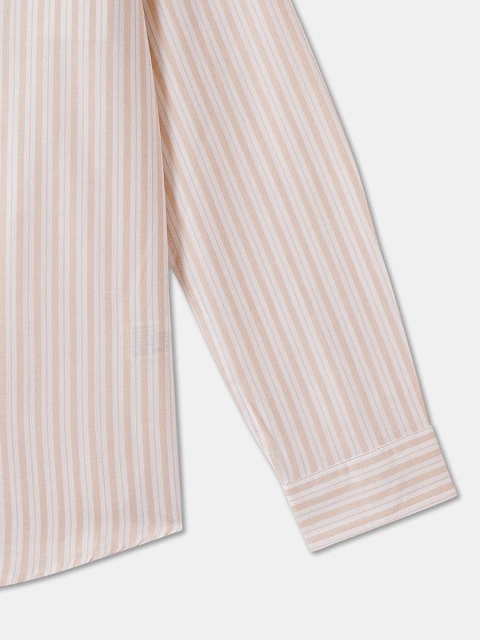 Boys Regular Fit Full Sleeve Button-Down Collar Shirt