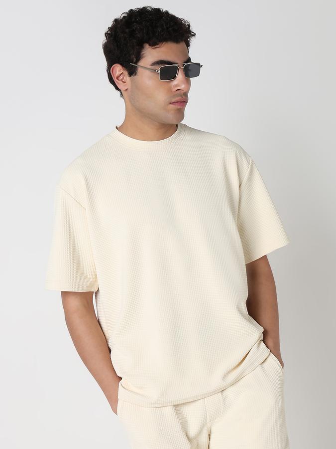 Solid Men Round Neck T-Shirt 