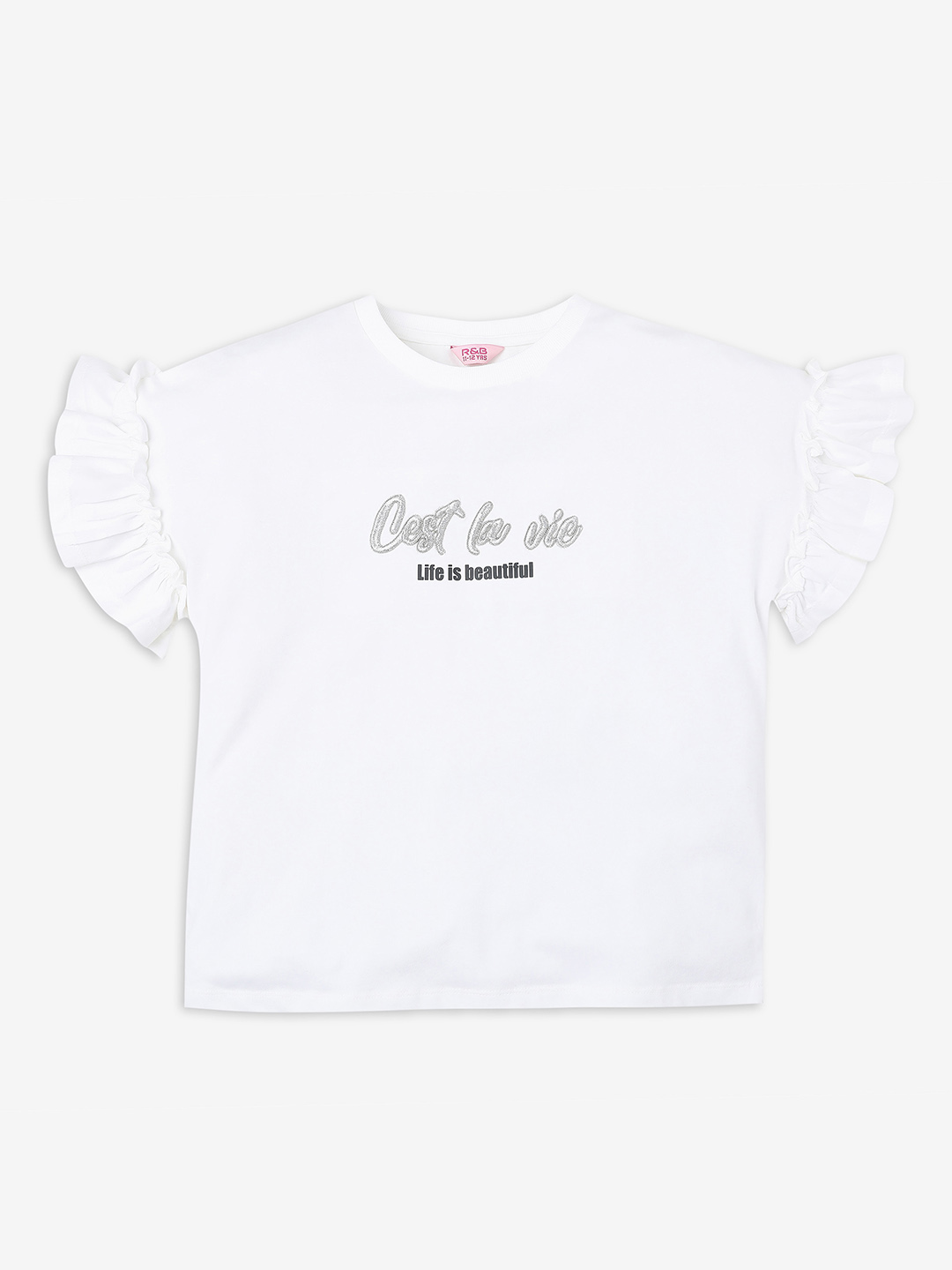 Girls Graphic Top image number 3