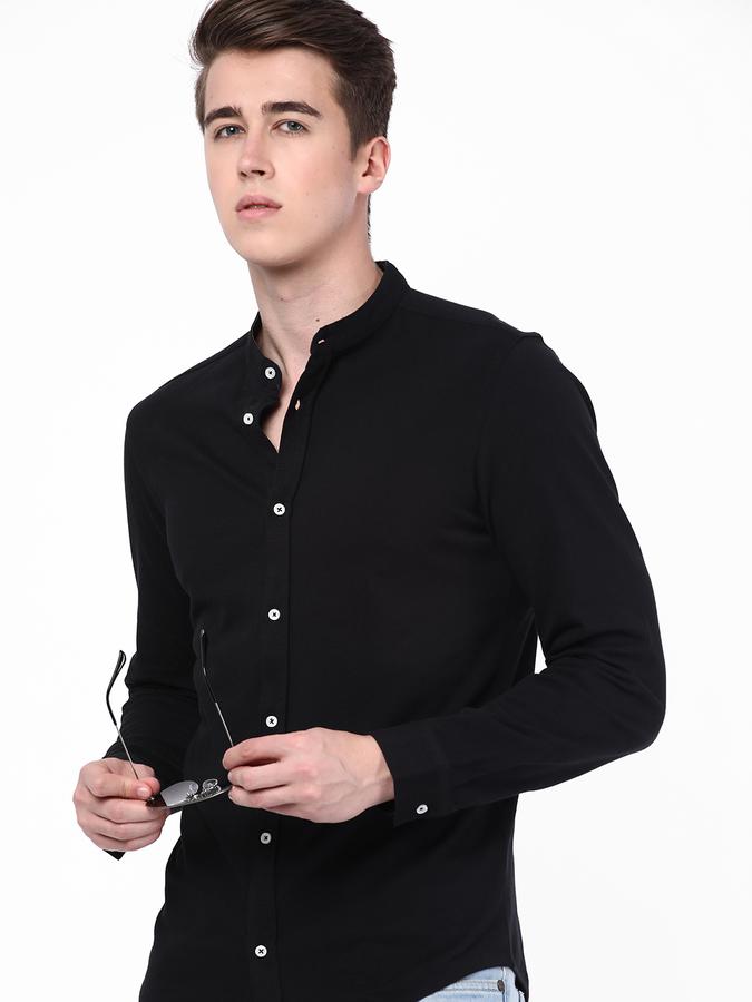 R&B Men's Casual Knitted Shirt image number 0