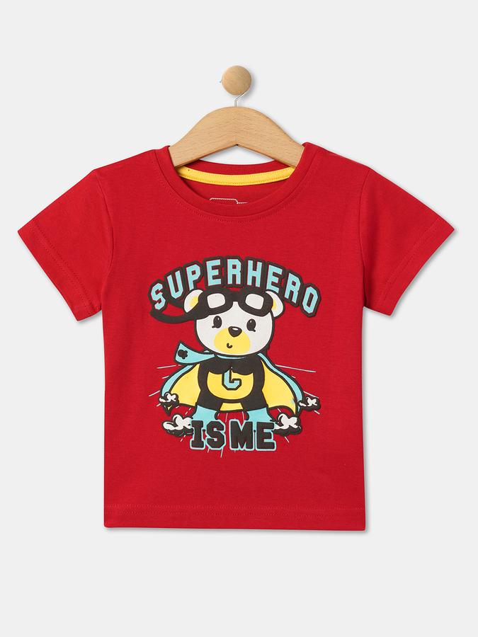 R&B Boys Red T-Shirts image number 0