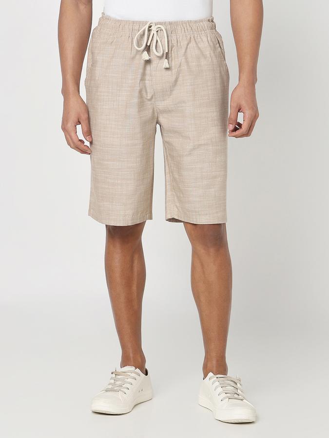 Solid Men Regular Shorts image number 1