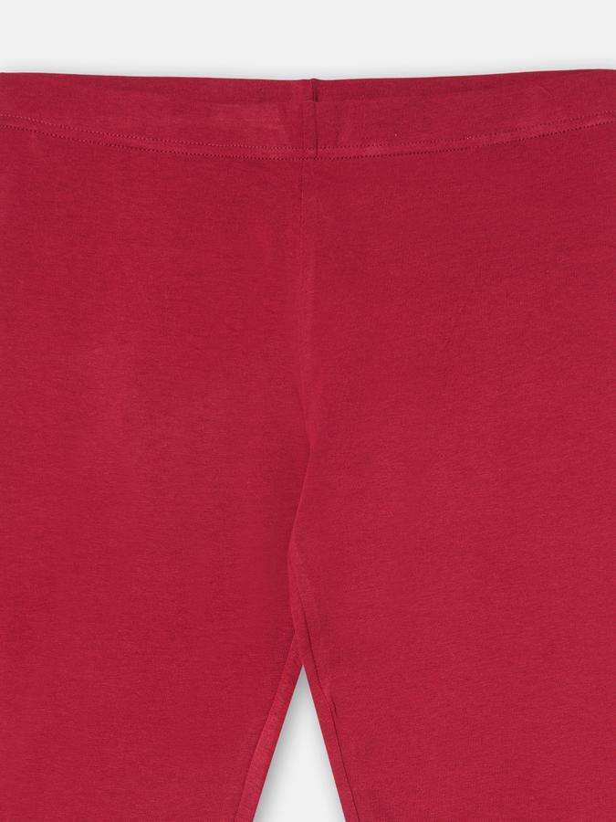R&B Red Girls Leggings image number 2