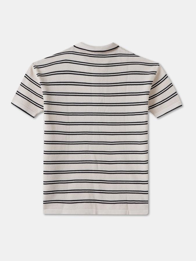 Boys Regular Fit Short Sleeve Polo Collar T-Shirt