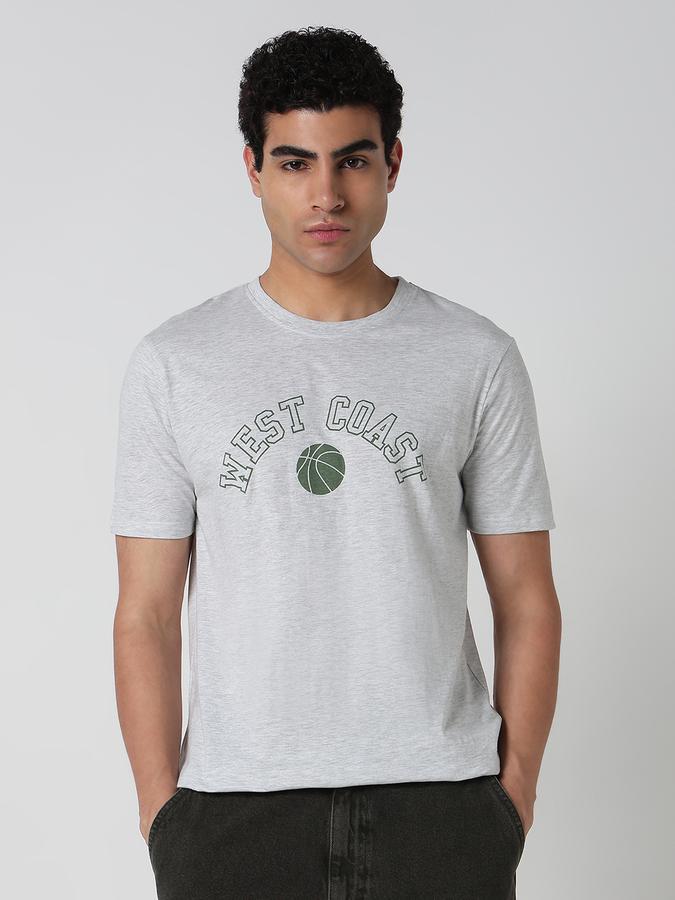 Printed Men Round Neck T-Shirt image number 1
