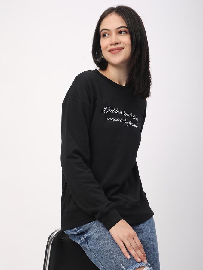 Full Sleeve Graphic Print Women Sweatshirt