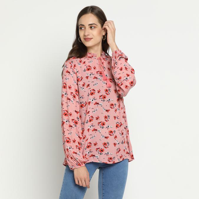 R&B Full Sleeves Pink Top image number 0