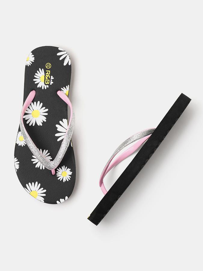 R&B Women Printed Thong Flip Flop image number 0