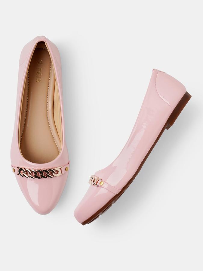 R&B Women Pink Ballerinas