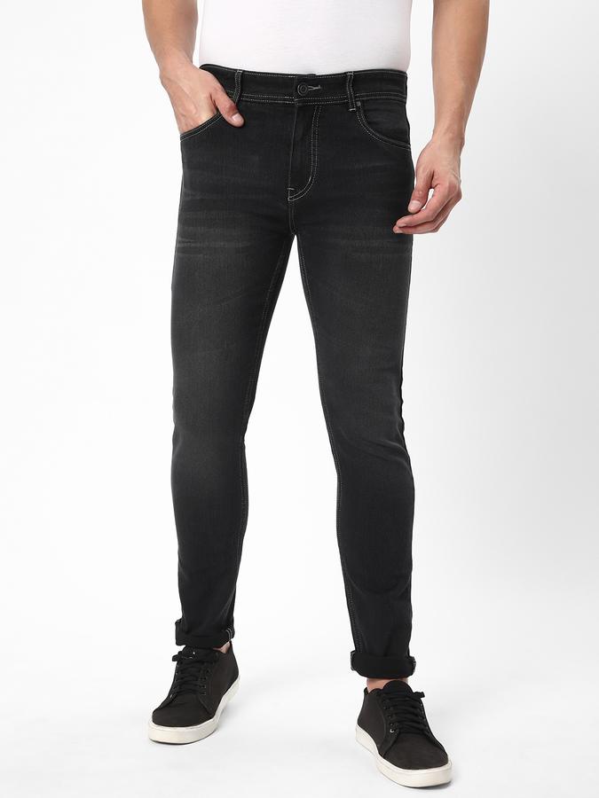 R&B Men's Basic Slim Fit Jeans image number 0