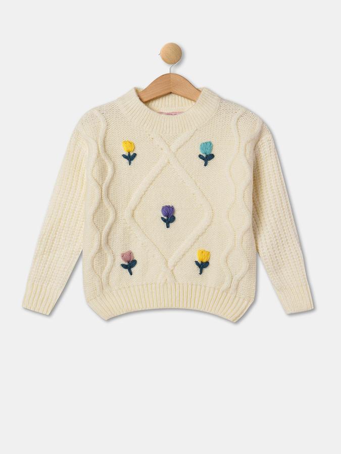 R&B Girls White Cardigan