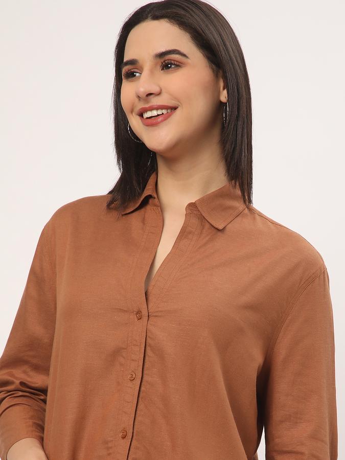 Women Spread Collar Top image number 0