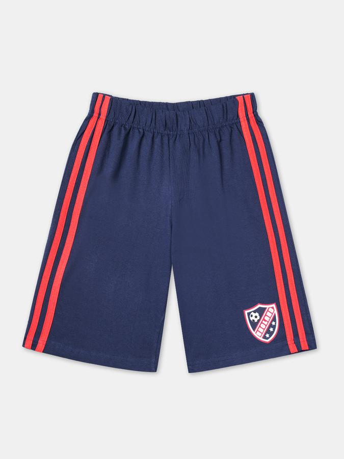 R&B Boys Navy Shorts & 3/4Ths image number 0