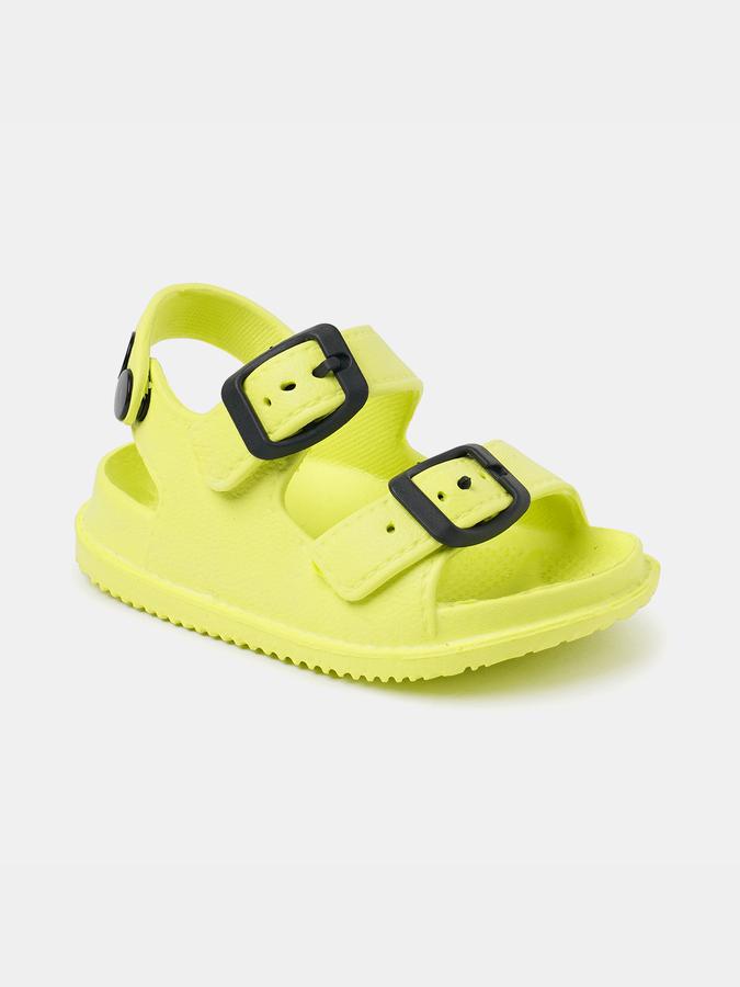 R&B Girls Yellow Sandals image number 2