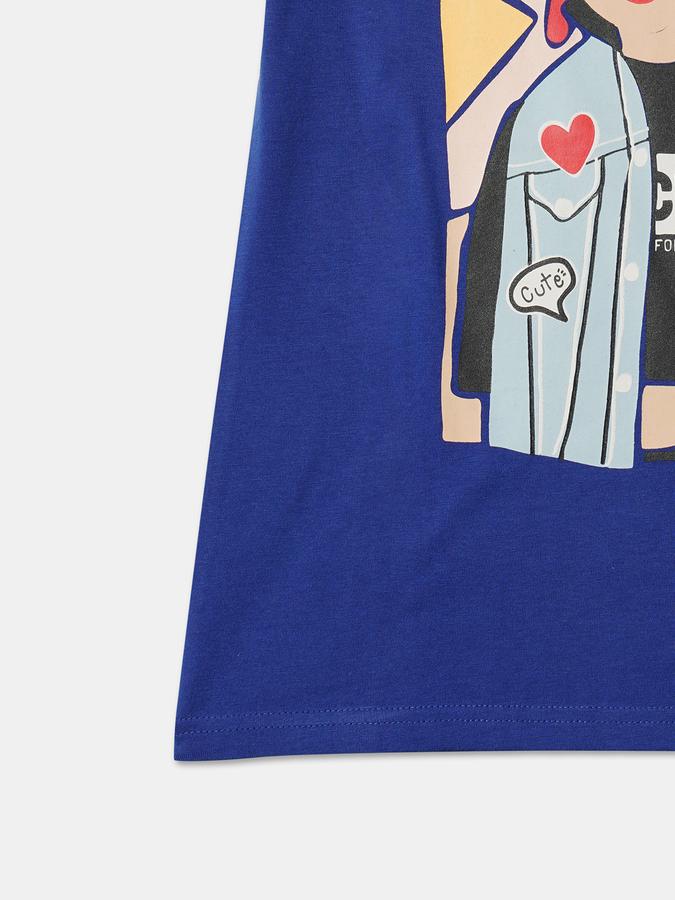 R&B Girls Blue T-Shirts image number 3