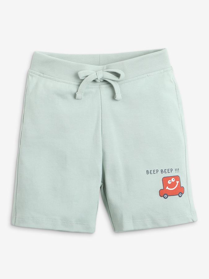 Boy Graphic Print Shorts & T-Shirt Set image number 3