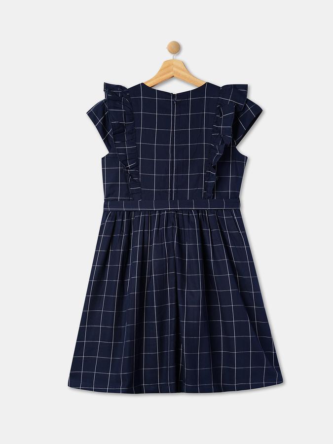 R&B Girl's Ruffles Woven Dress image number 1