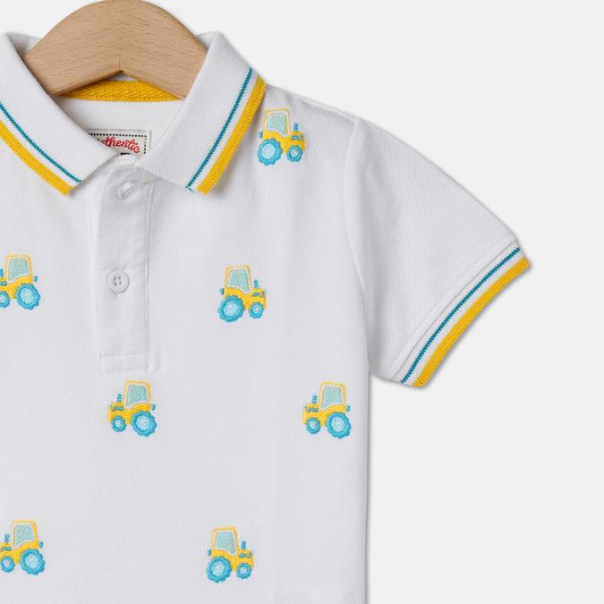 Boys Regular Fit Polo T-Shirt image number 2