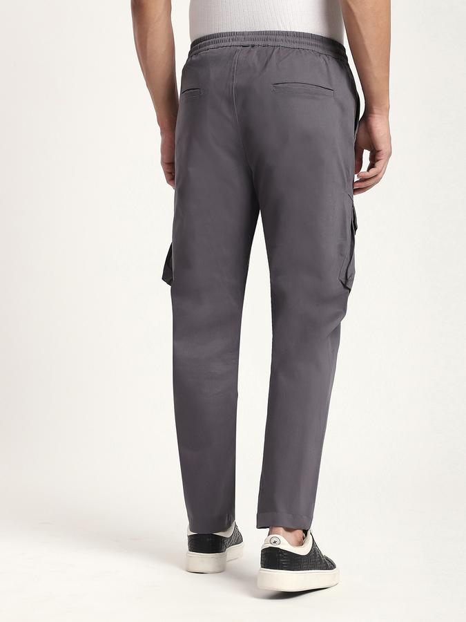 R&B Men's Dark Grey Trousers