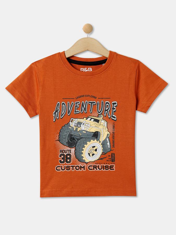 R&B Boys Brown Tshirt