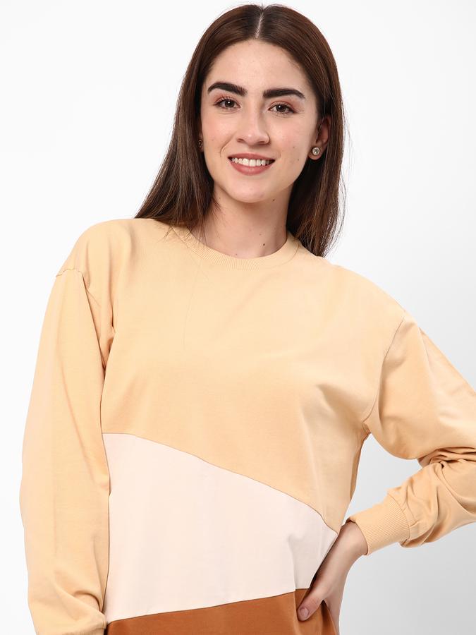 R&B Women Yellow Sweatshirts