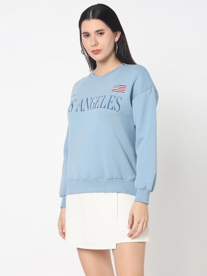 Full Sleeve Solid Women Sweatshirt image number 2
