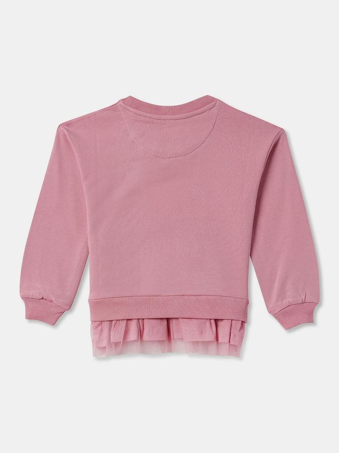Full Sleeve Graphic Print Girls Sweatshirt image number 1