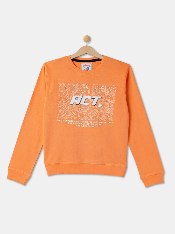 R&B Boys Orange Sweatshirts &amp;Hoodies image number 0