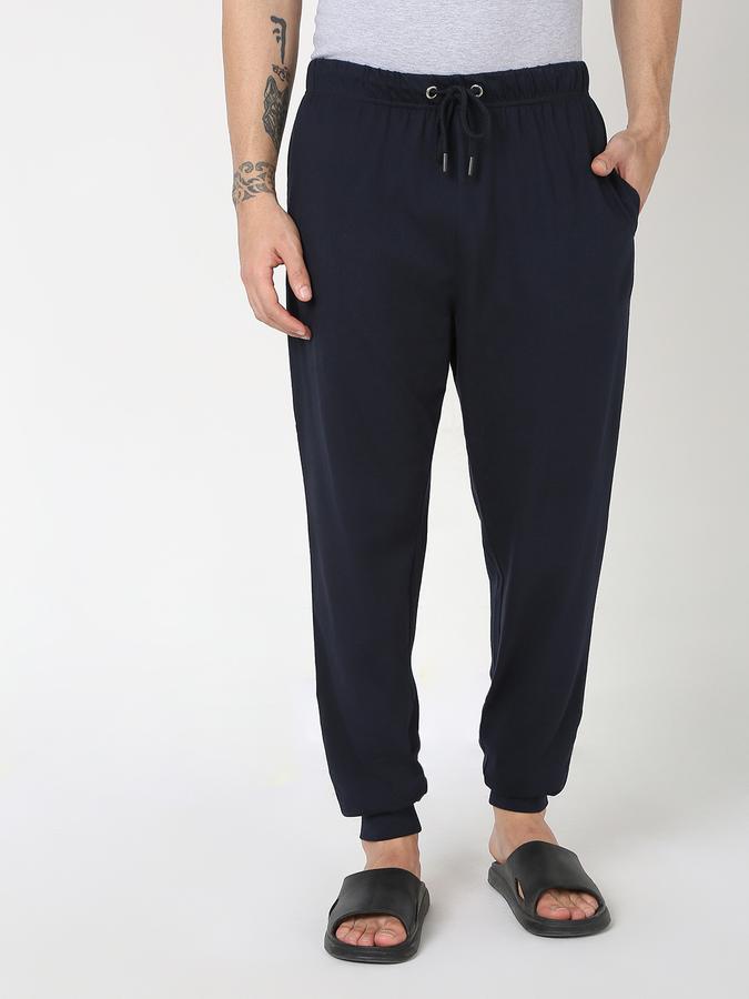 Men Cotton Regular Fit Drawstring Solid Shorts